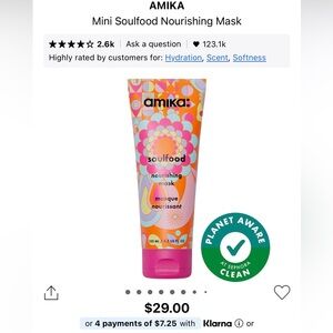 Amika Mini Soulfood Mask